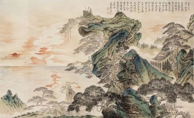经典欣赏]民国海上画坛大佬郑午昌精品山水_搜狐网