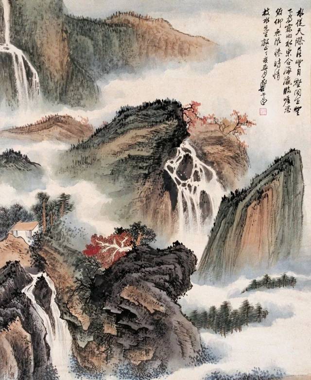 经典欣赏]民国海上画坛大佬郑午昌精品山水_搜狐网