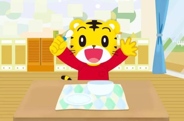 福利巧虎吃饭儿歌解决小小吃饭困难户