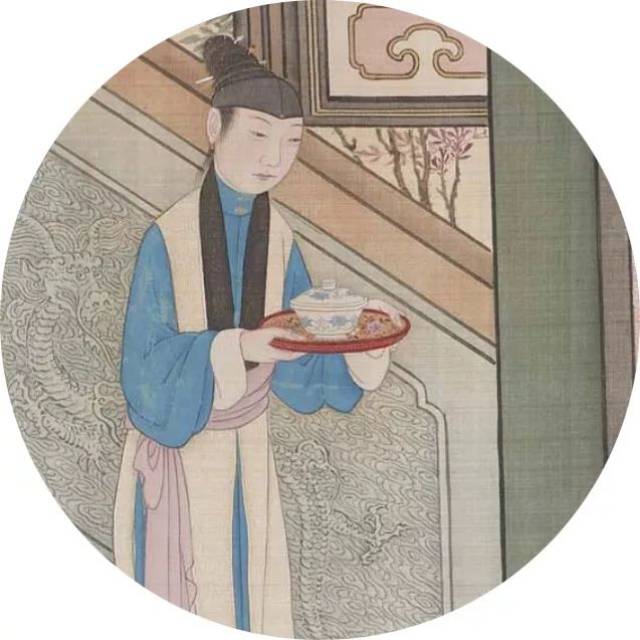 《燕寝怡情图》局部 清代 佚名