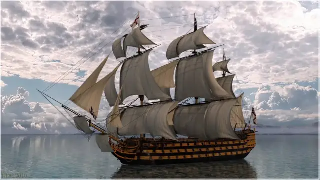 帆船时代最大的战列舰图片