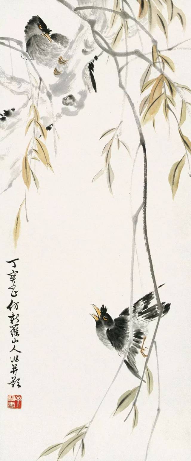 清代海上画派|丁宝书花鸟画作品欣赏(80幅)