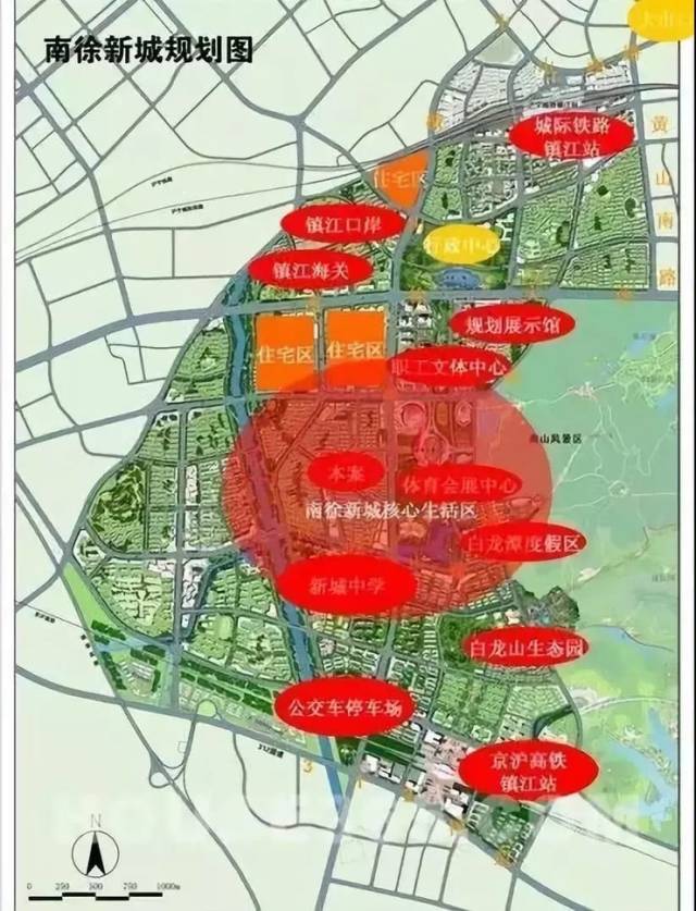 鎮江新區作為國家經濟開發區,是鎮江經濟的發動機,佔了鎮江gdp的1/3.