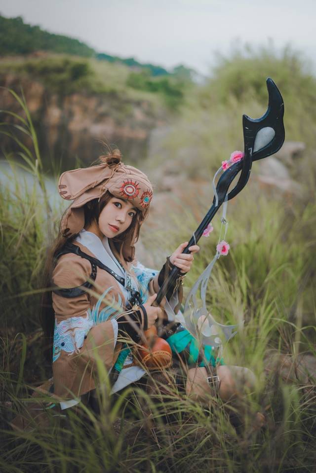 剑三 燕云丐萝是个小可爱呀 cosplay