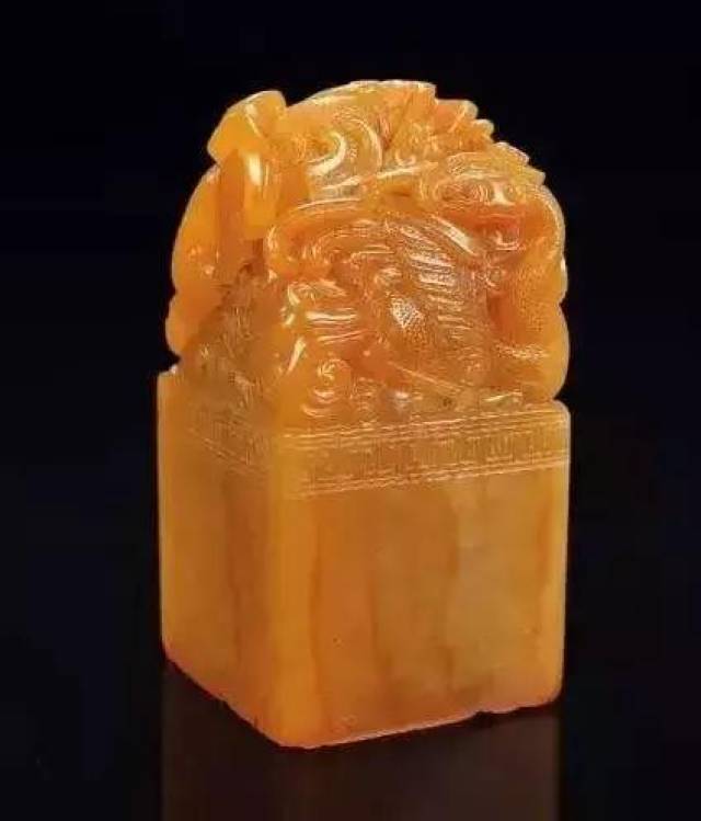 送料無料●寿山 黄皮　田黄 印材4本●中国　古道具　