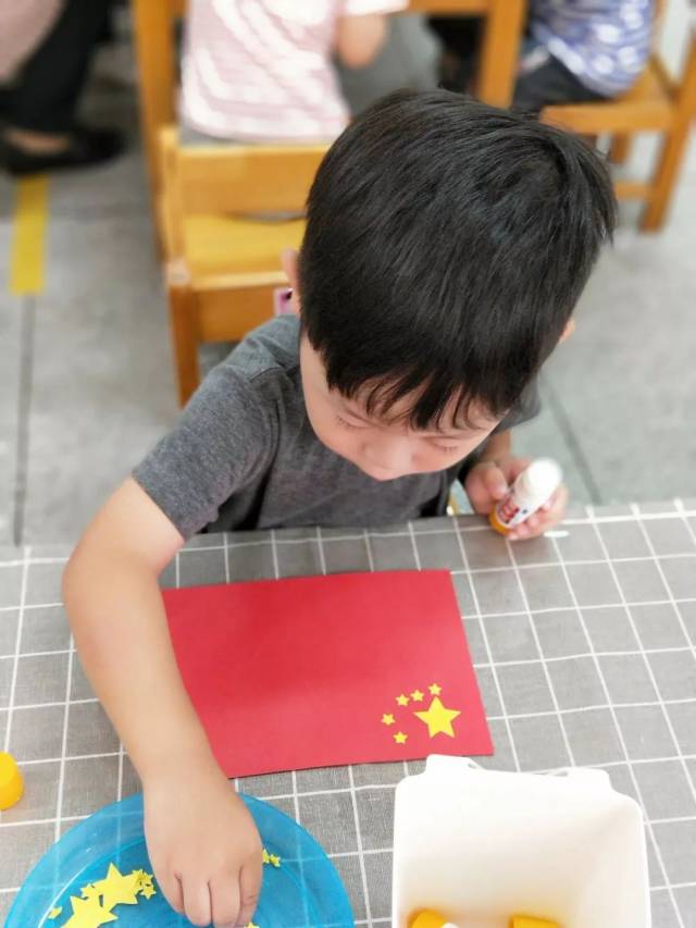 中国国旗手工制作图片