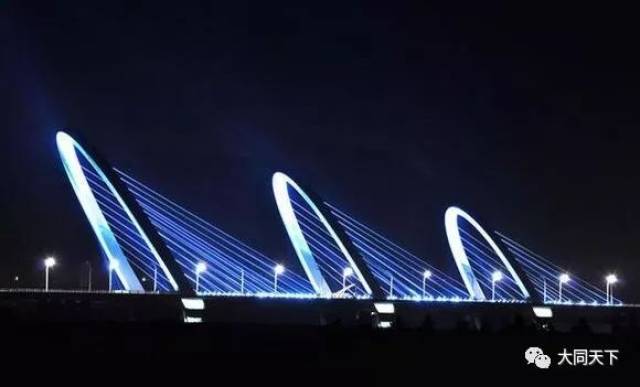 航拍大同最漂亮的桥——开源桥