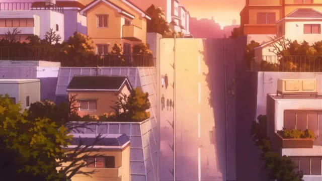 看这个垂直于地面的路,让小编不由得感慨,上面走着的你们都是忍者吗?