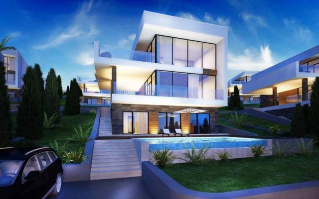 俄罗斯, 一个"现代美学"的梦幻别墅村, 超奢华, 人间仙境