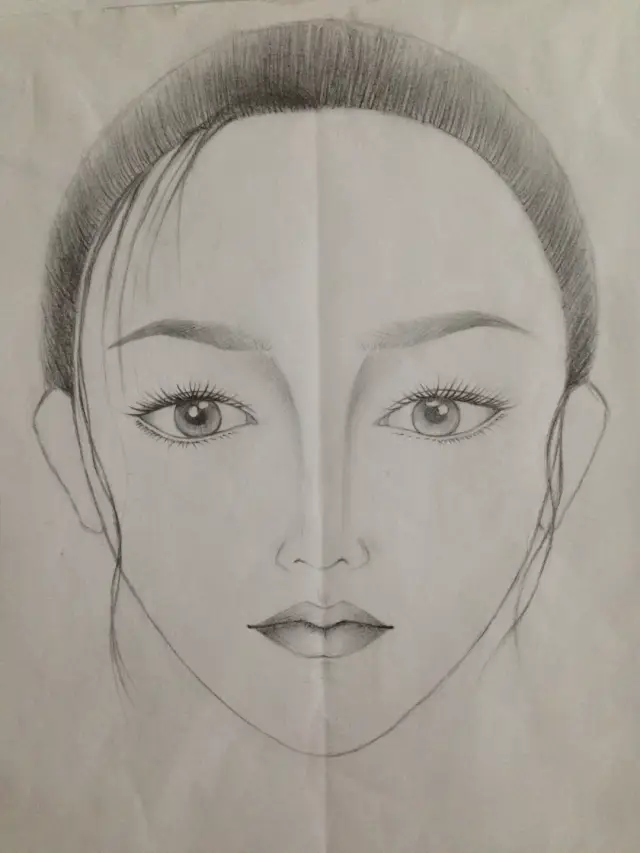 化妆和素描的关系?这是大多数没有绘画基础同学的疑问.