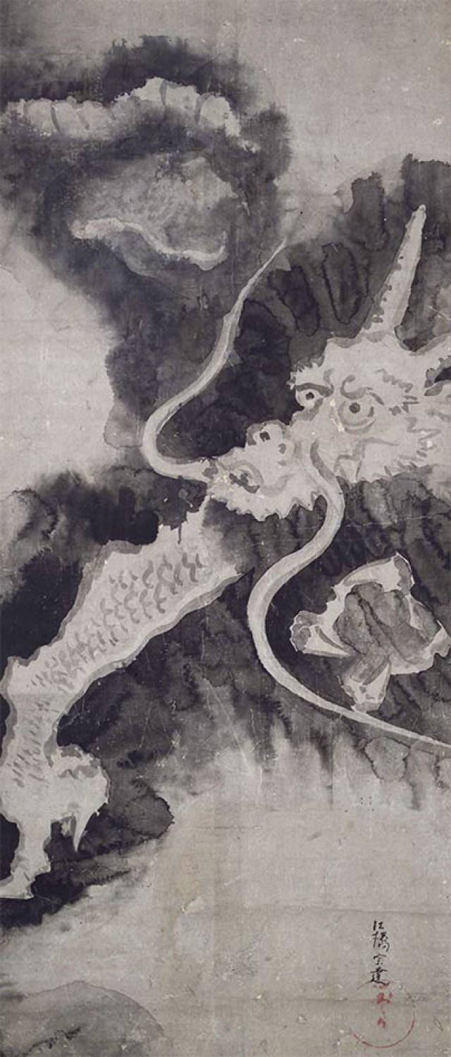 《龙图》表屋宗达画 江户时代·17世纪