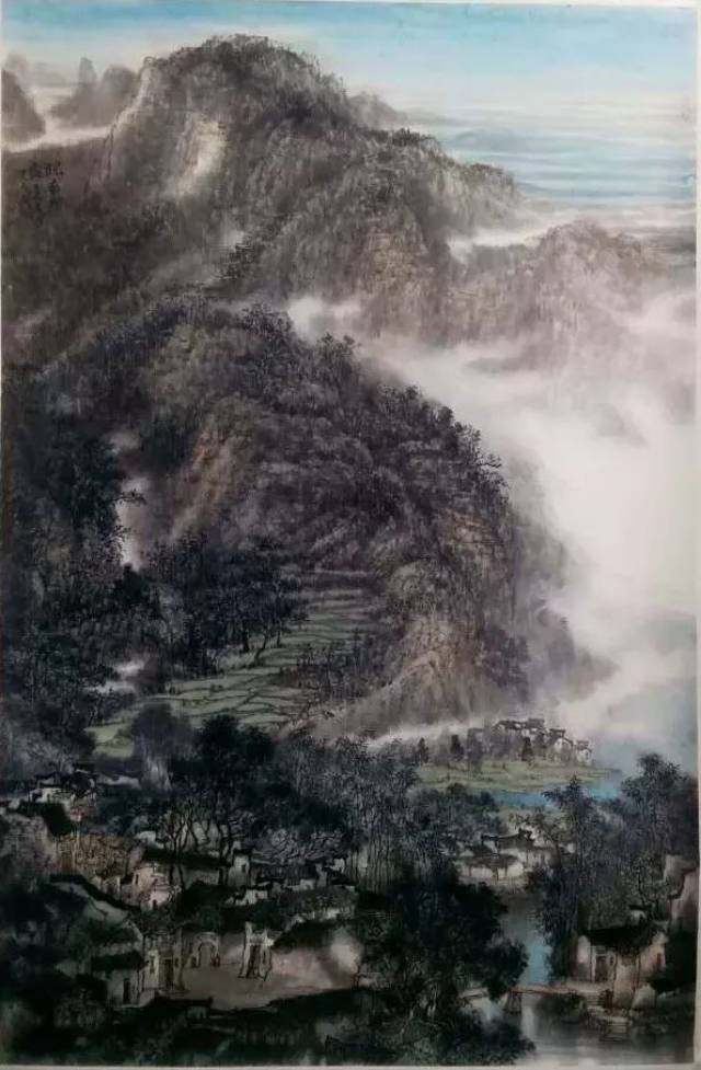 胸怀真善美 笔走山水间——吴天成山水画简论