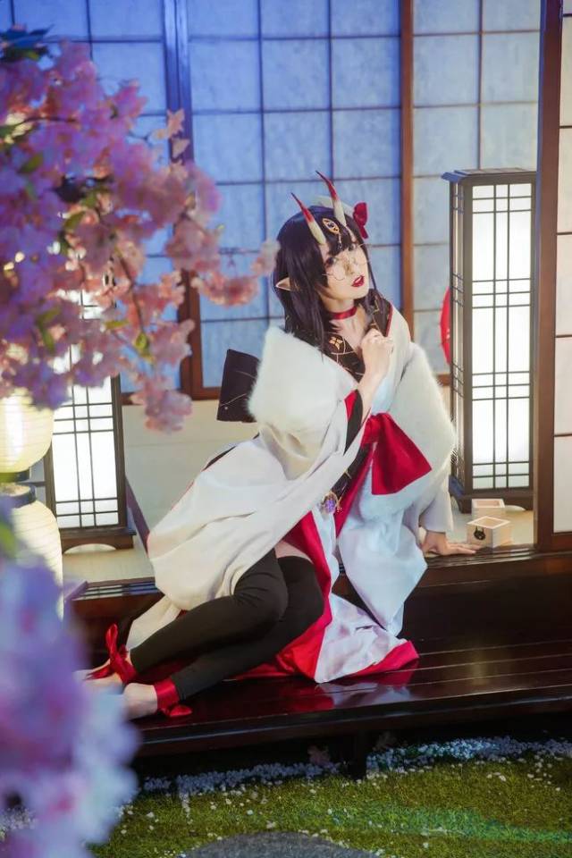 C02 Fate Grand Order 打ち付ける FGO酒呑童子cosplay メイド