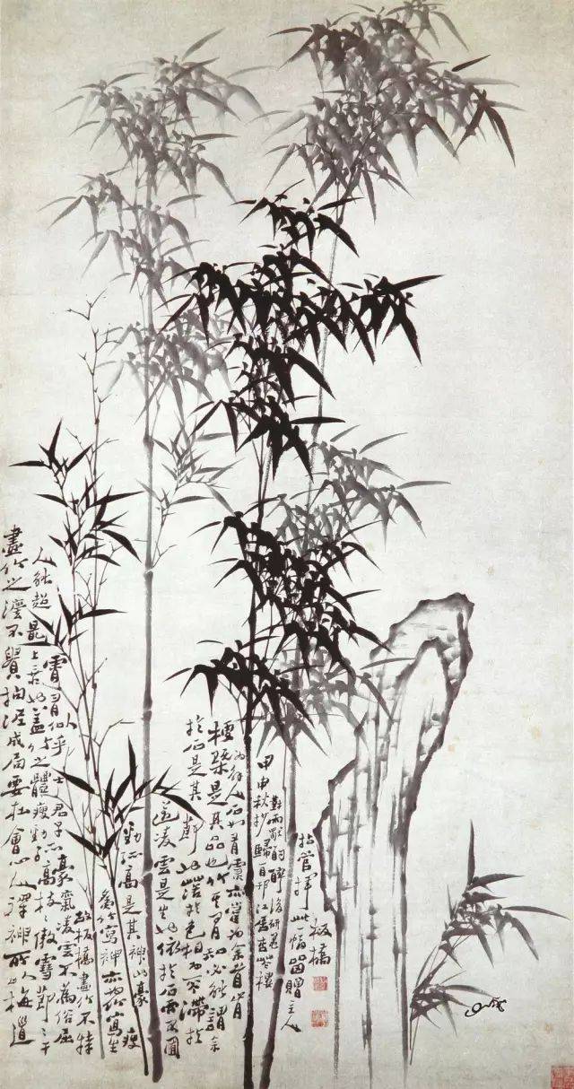 郑板桥画竹，经典之作！_搜狐网