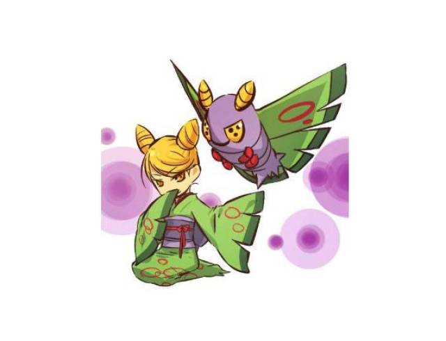 《精灵宝可梦》图鉴269:会被灯光吸引并聚集的宝可梦——毒粉蛾