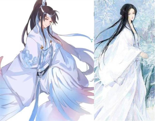 魔道祖师中的女装大佬,薛洋化身小妖精,江澄一身基佬紫