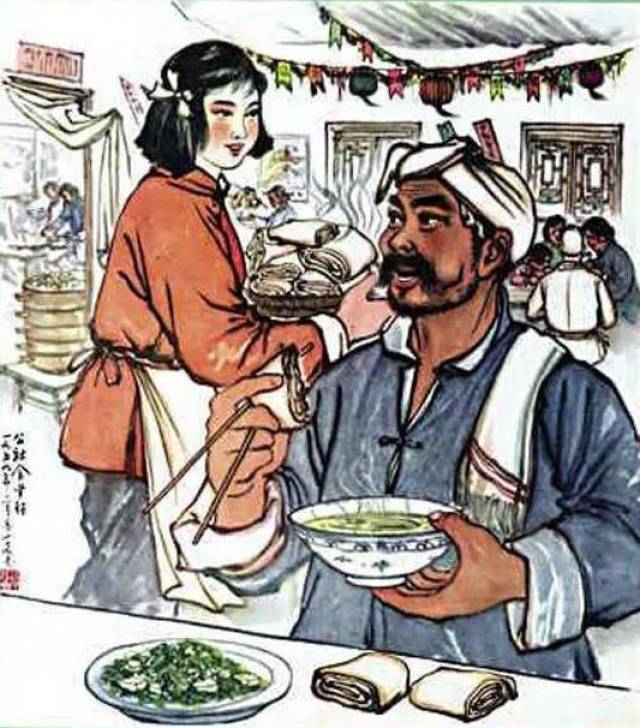 至今,老一辈的人还比较怀念"大锅饭"的日子.