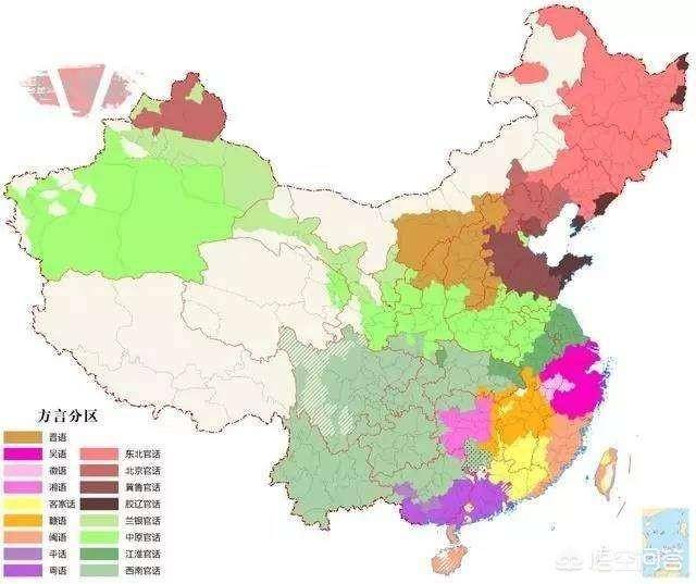 而从语言区域划分,广西东,南部和