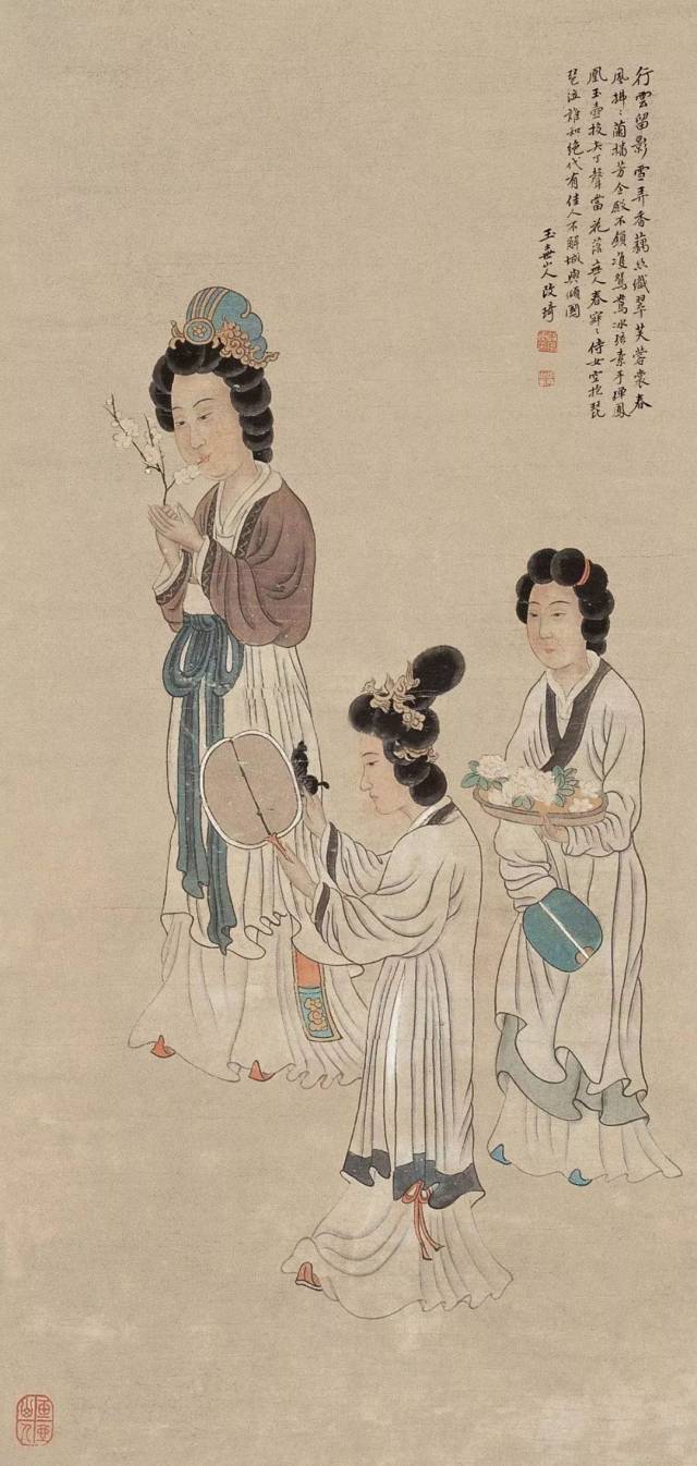 改琦人物 艺术专栏| 晚清著名画家改琦人物精品鉴赏_仕女