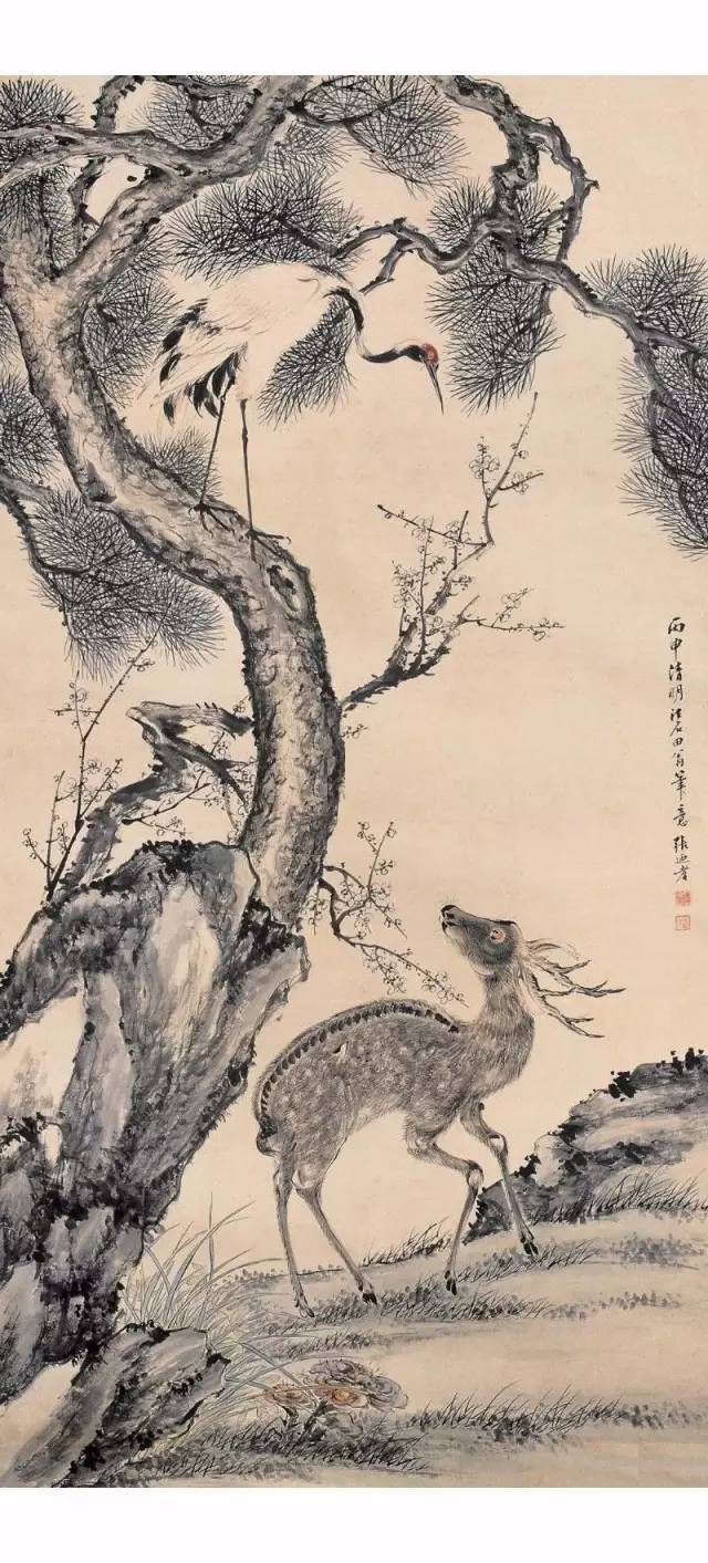 鹿(古代鹿画法集锦)