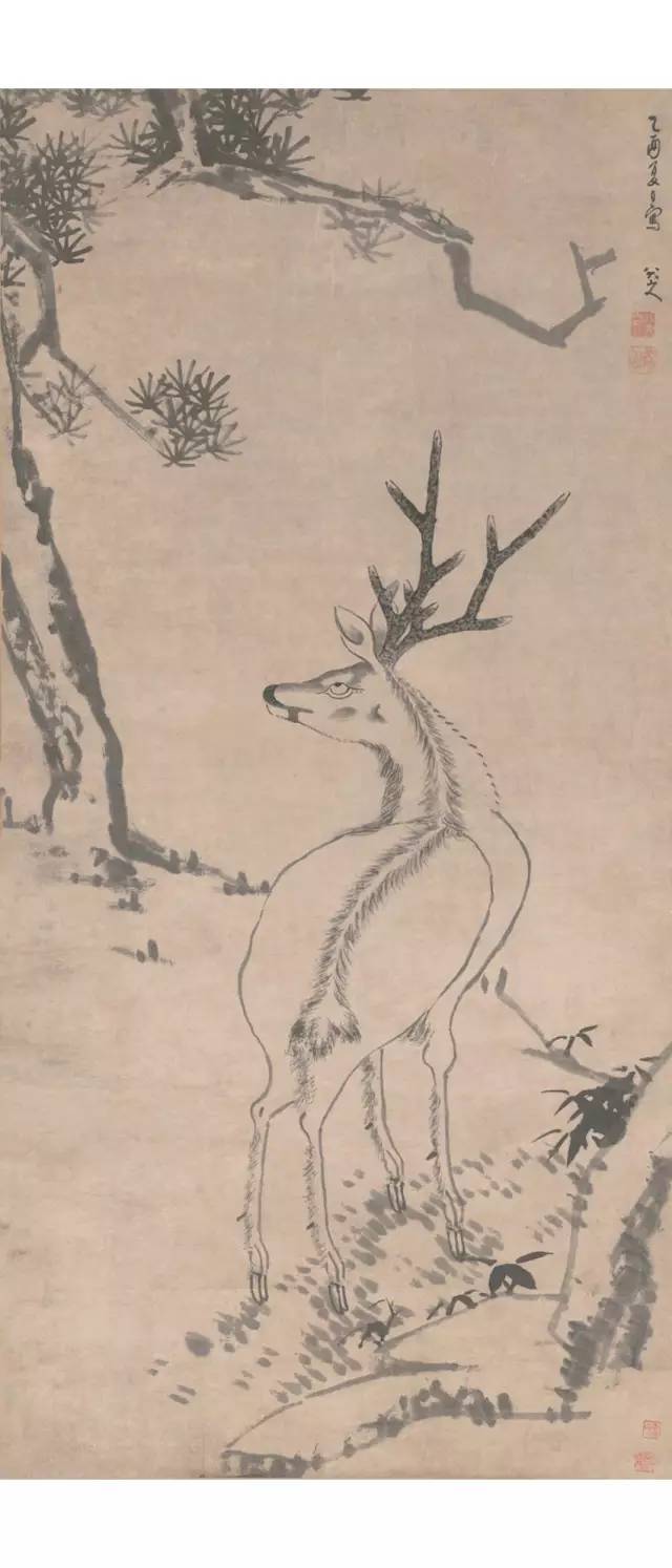 画鹿的画家,画鹿最出名的画家,画鹿图片_大山谷图库