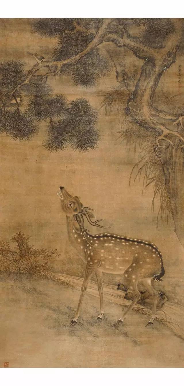 鹿(古代鹿画法集锦)