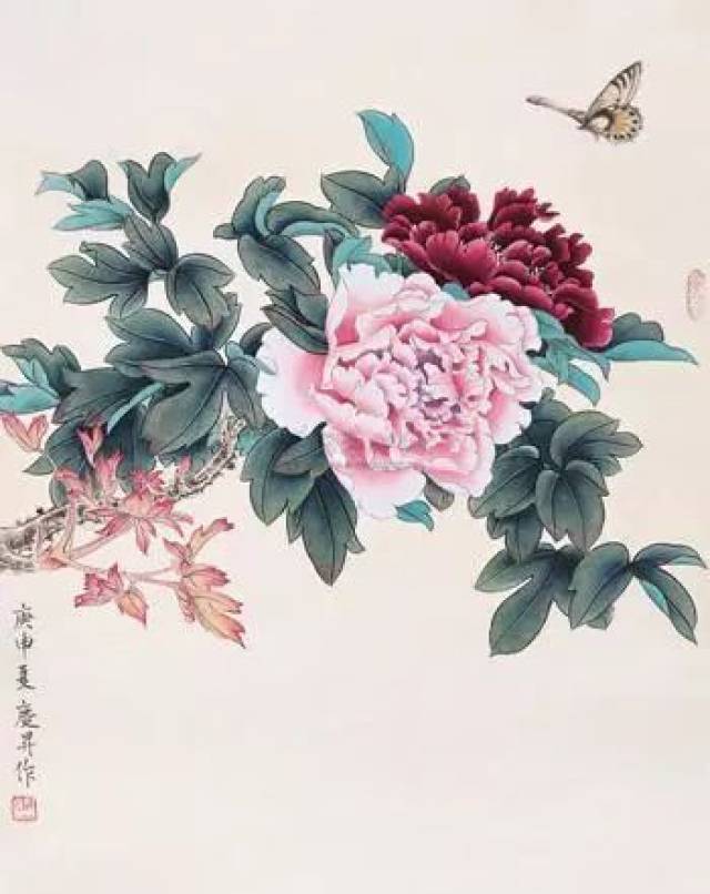 画风严谨工丽颇尽精微兼重色彩神韵观王庆升老师画作