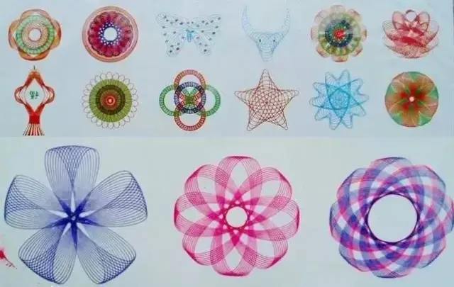 当数学与艺术擦撞出火花时 带给人们无一不是美的享受 其图案一度也是