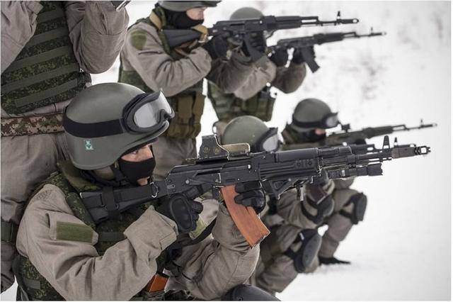 俄罗斯特种部队训练图片