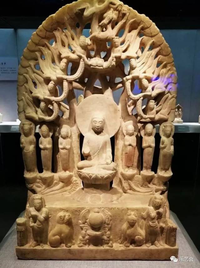 宋辽金元,明清,现代8个部分,展示了从汉代到元代的曲阳石雕精品132件