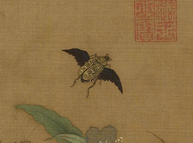 宋，李迪《秋卉草虫》（台北故宫博物院藏）_画家