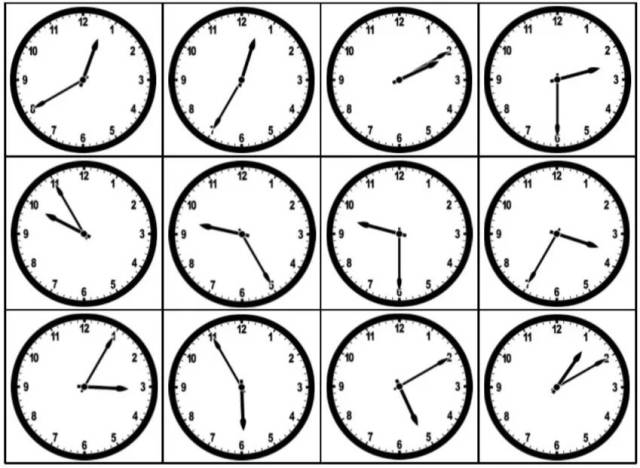 涨姿势| 教娃认时间,看这一篇就够了