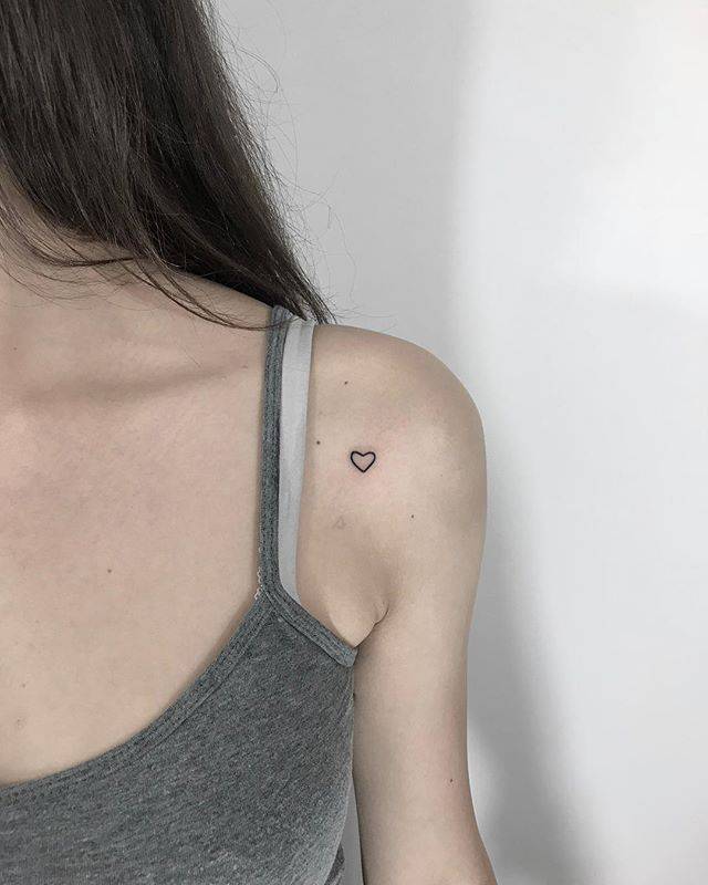 小清新纹身最适合的几个部位