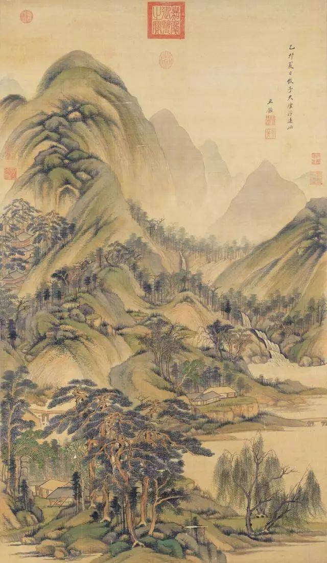清四王,清初四王,清四僧(第3页)_大山谷图库