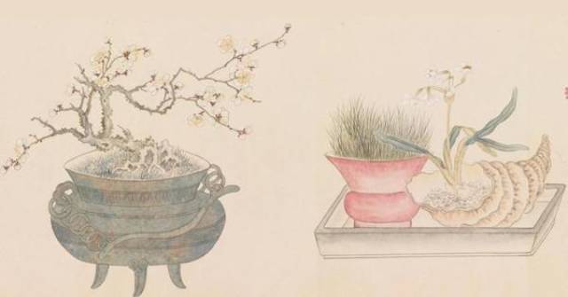台北故宫“瓶花与盆景画特展”：体会百卉清供之美_搜狐网