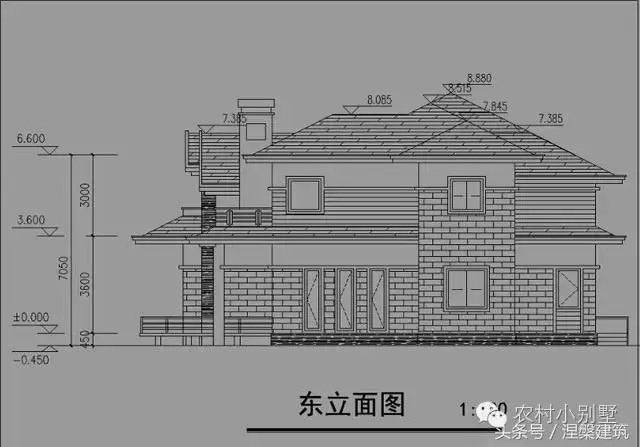 非常氣派的二層新農村自建房,17x15米帶坡屋頂,38萬蓋好