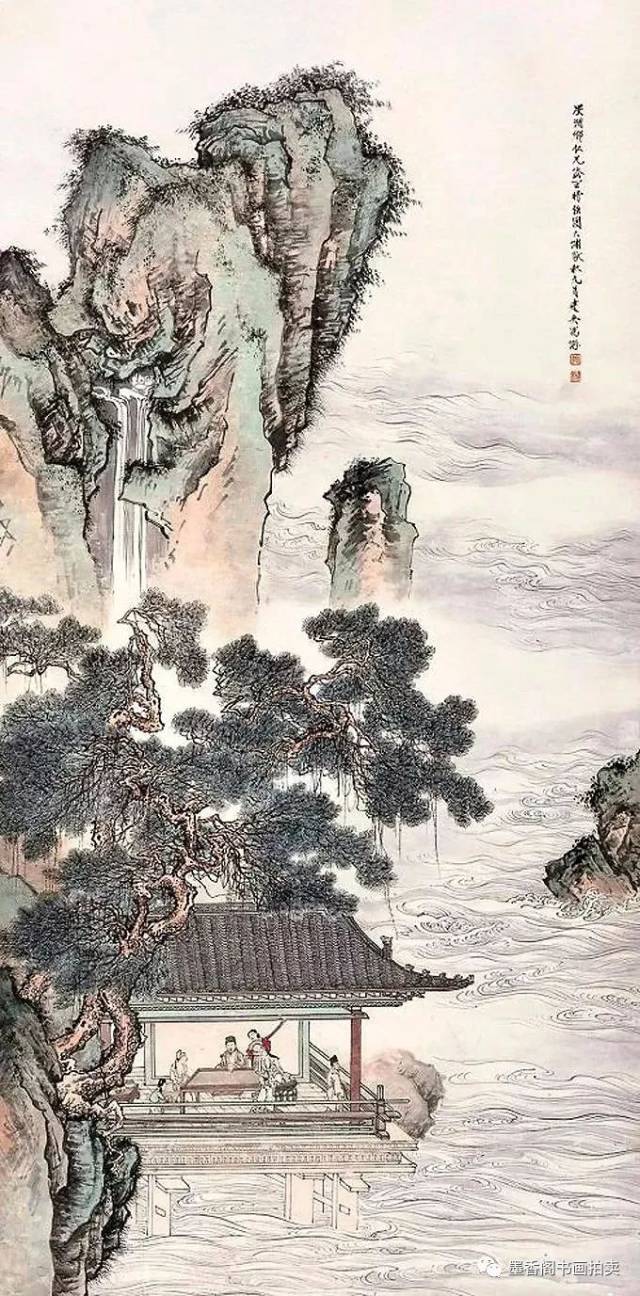 冯建吴山水作品欣赏_搜狐网