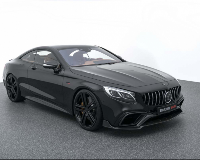 黑色巴博斯amg s63,奢华与暴力相结合,怪不得都叫他西装暴徒