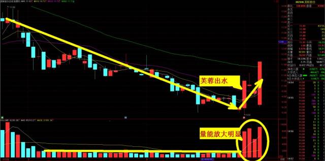 炒股战法 k线形态学习之【芙蓉出水】