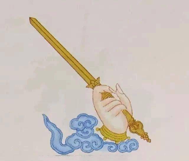 宝弓手:持弓,代表能使求官位的信仰者如其所愿.