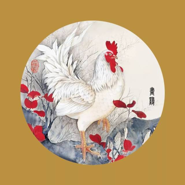 一声鸡鸣,唤红日初升;一身雪白,引世人瞩目.