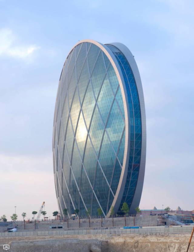 一个最圆的土豪建筑——阿联酋al dar总部