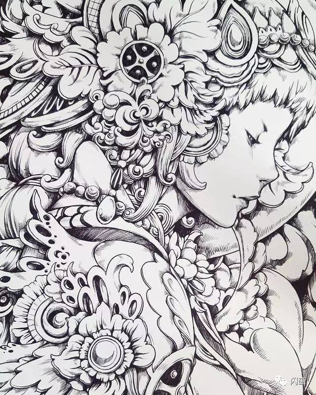 人物系列  韩国插画师nickfilbert 第一眼看到作者的插画 人物神态极