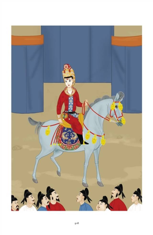 《盂兰变》插画 在考据和想象中再现绚丽大唐