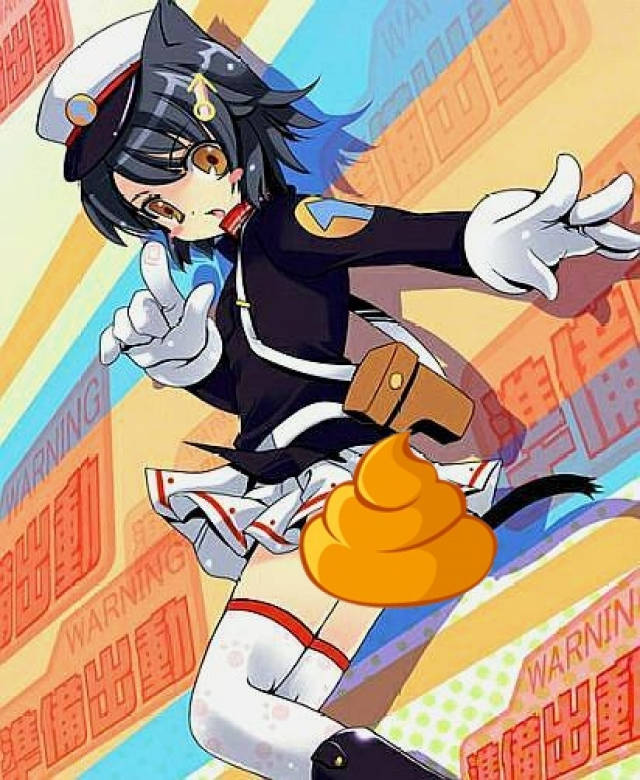 当动漫角色性转黑猫警长秒变萌妹子海绵宝宝不忍直视