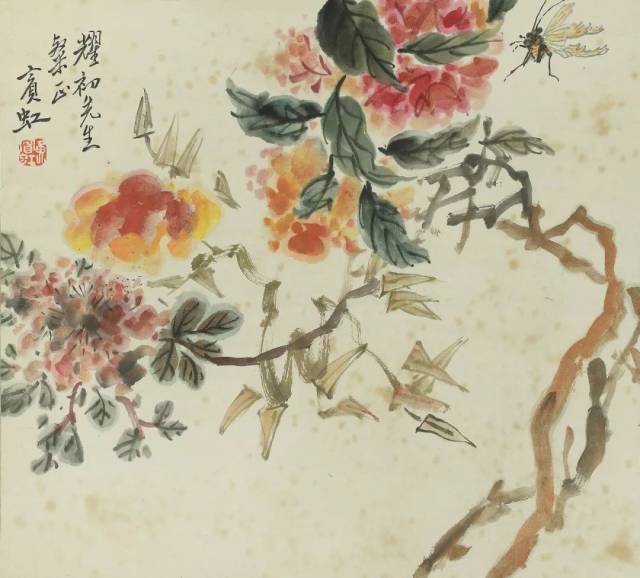 黄宾虹（1865 -1955） 花卉_搜狐网