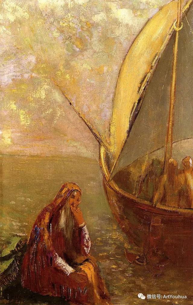 象征主义画派 法国画家odilon redon