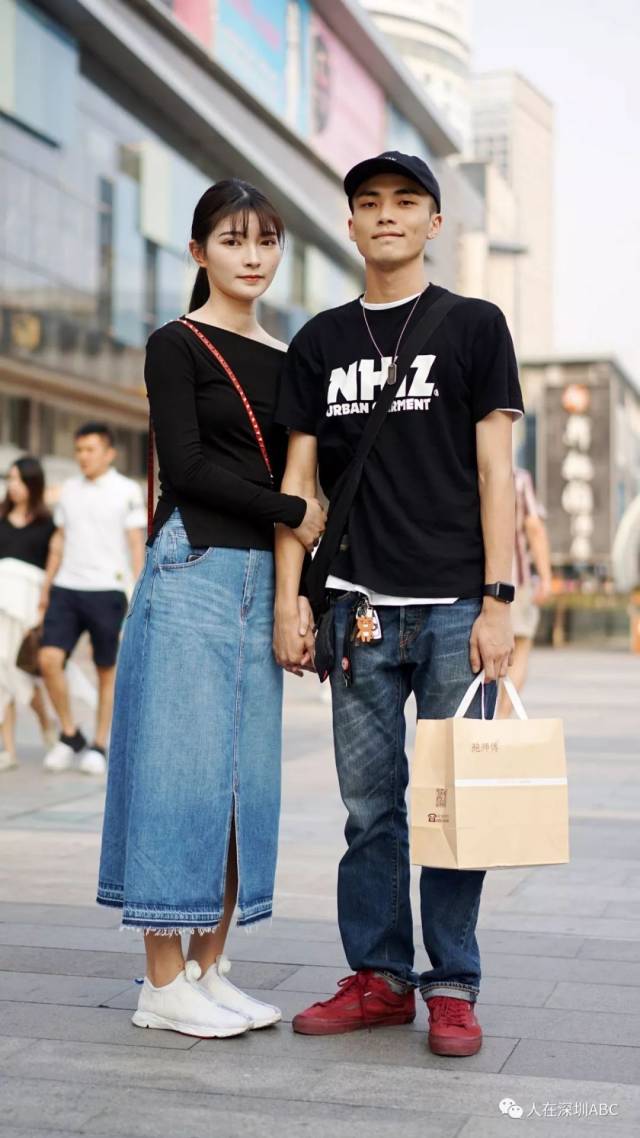 深圳街拍情侣