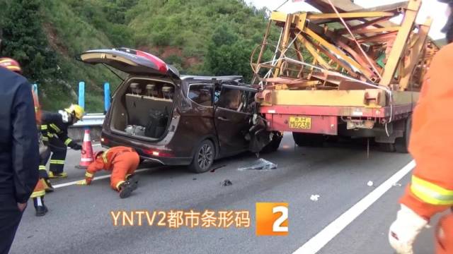 惨烈！永武高速：小型客车追尾大挂车2人当场死亡_手机搜狐网