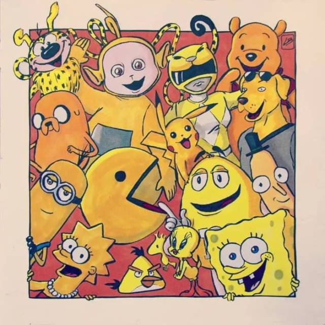 若以颜色区分动漫角色,那么哪一队比较强力?